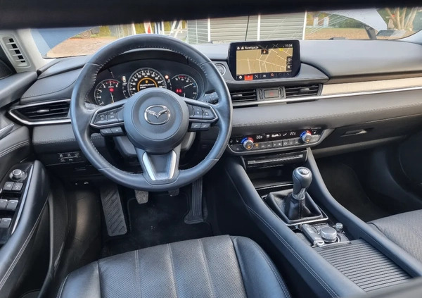 Mazda 6 cena 66990 przebieg: 45000, rok produkcji 2018 z Gniezno małe 497